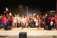 On Stage at International Sunday